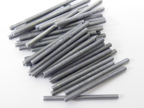 50 Stück 42 mm Länge M3 alle Gewindebolzen KEINE Schrauben Gewindestange 90 g EJ12 - Bild 1 von 2