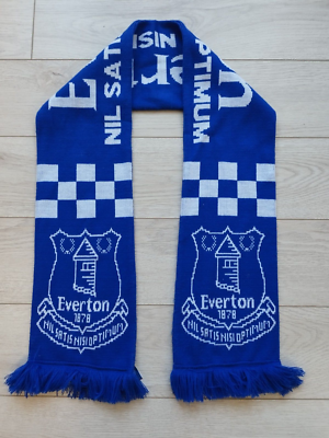 Écharpe De Football Everton FC - Foulard Supporter - Occasion