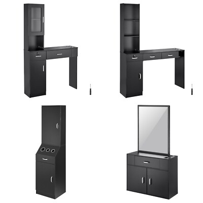 #ad Salon Station Wall Mount Barber Stylist Station for Hair Stylist Beauty Spa $129.85