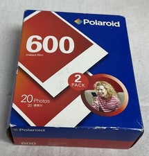 Polaroid 600 Instant Film 2 Pack 20 Photos in Box Expired 03/07 - New Unopened