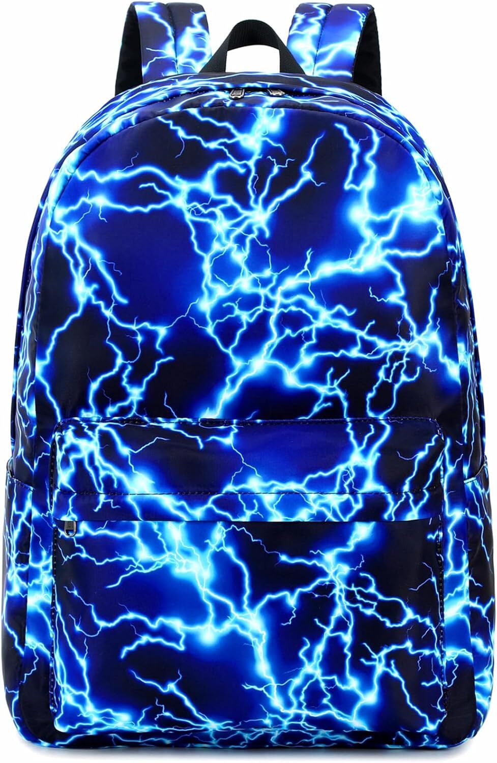 Boy School Backpack Elementary Middle Lightning Bookbag Laptop 1-blue