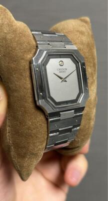 Seiko Credor SS2 Gray 9300-5050 Quartz SS Sapphire Crystal