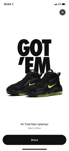 air total max uptempo volt