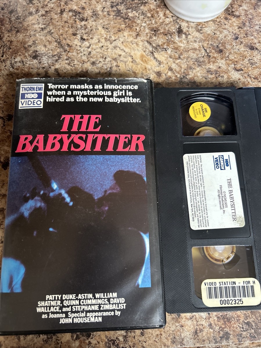 The Babysitter VHS Patty Duke-Astin William Shatner Stephanie