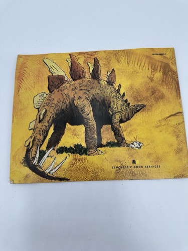 1973 Vintage Dinosuars Book Scholastic Erna Rowe - Picture 2 of 6