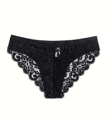 Lace Underpants Panties Pattern Womens Sexy Ladies Briefs lingerie Knicks Size M - Picture 2 of 5