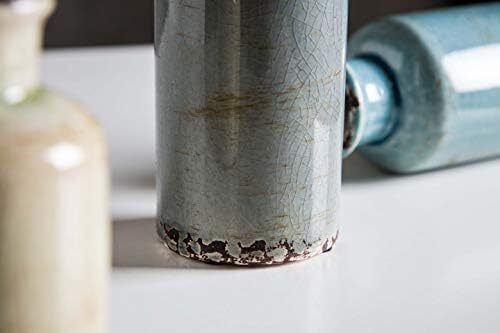 Ceramic Vase Set of 3Small Vases for Home Decoration,Modern Farmhouse Decoration - Picture 4 of 6