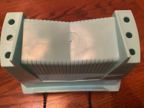 Vintage Turquoise Untensil Holder For Dish Drying Rack - Picture 6 of 7