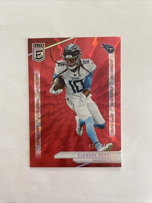 2024 Donruss Elite DeAndre Hopkins Stamped  625/875  Titans/Chiefs MINT