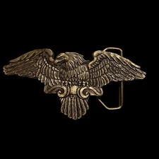 1975 The Great American Buckle Co. American Eagle belt buckle