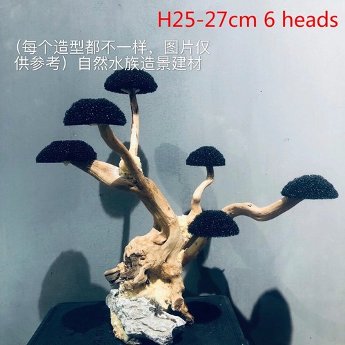 Aquarium Moss Tree Driftwood Fish Tank Landscaping Water Grass Moss Tree Trunk - 第 16/27 張圖片