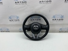 MAZDA CX-5 MK1 MULTIFUNCTION LEATHER STEERING WHEEL WITH SRS AIR  BAG 2012-2016