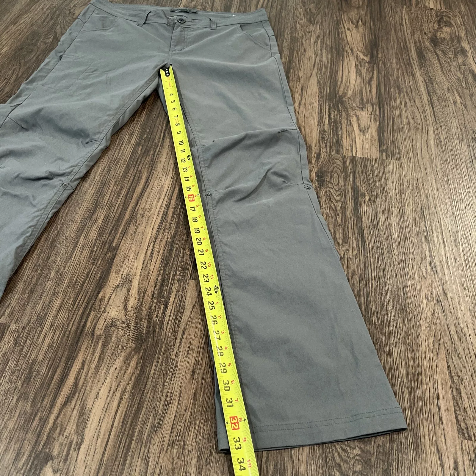 prana halle ii straight leg roll up casual outdoor pants