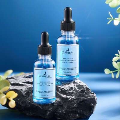 2pk - 2% GHK-CU Copper Tripeptide-1 Hair Growth Essence Oil - DHT Blocker