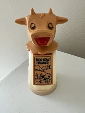 Vintage Moo-Cow Creamer Whirley Plastic Diner Milk Cream Server Warren PA USA 