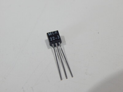 MCR22-3 TRANSISTOR 0.95A Silicon Controlled Rectifier SCR TO-92 - FAST SHIPPING