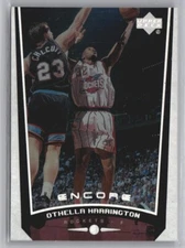 1998-99 Upper Deck Encore Houston Rockets Basketball Card #31 Othella Harrington
