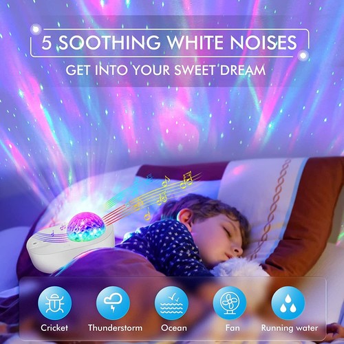 Galaxy Night Light Projector with Remote Control, Bluetooth Music Speaker & 5 Wh - Picture 15 of 21