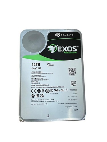 Seagate EXOS Enterprise X14 14TB SATA 3.5