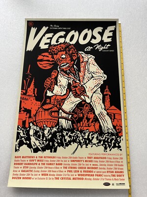 Vegoose Festival Ames Brothers MGM Grand Arena Las Vegas Poster