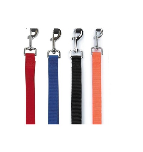 Correas de nailon para perros de 1 pulgada de ancho pesadas gruesas brillantes coloridas de 4 o 6 pies de largo - Imagen 2 de 91