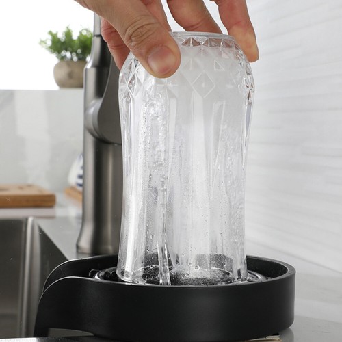 Cup Cleaner Sink Attachment Kitchen Gadgets Glass Rinsing Device - Picture 10 of 10