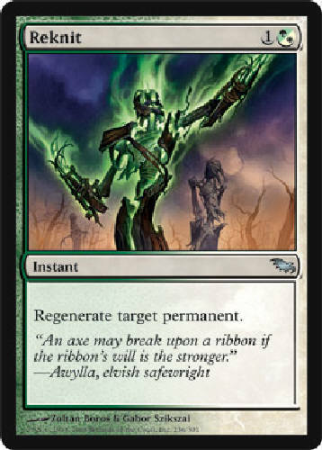 REKNIT Shadowmoor MTG Magic the Gathering Cards DJMagic - Picture 1 of 1