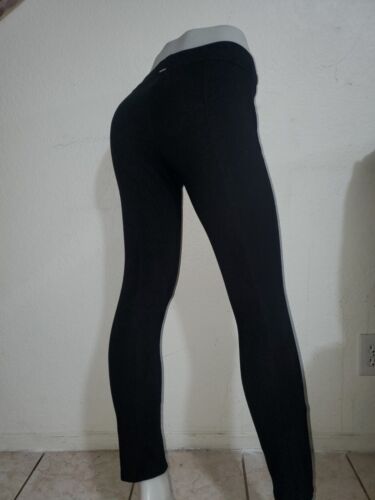 Pantalones capri BEBE para mujer talla (M) negros informales para mujer - Imagen 2 de 7