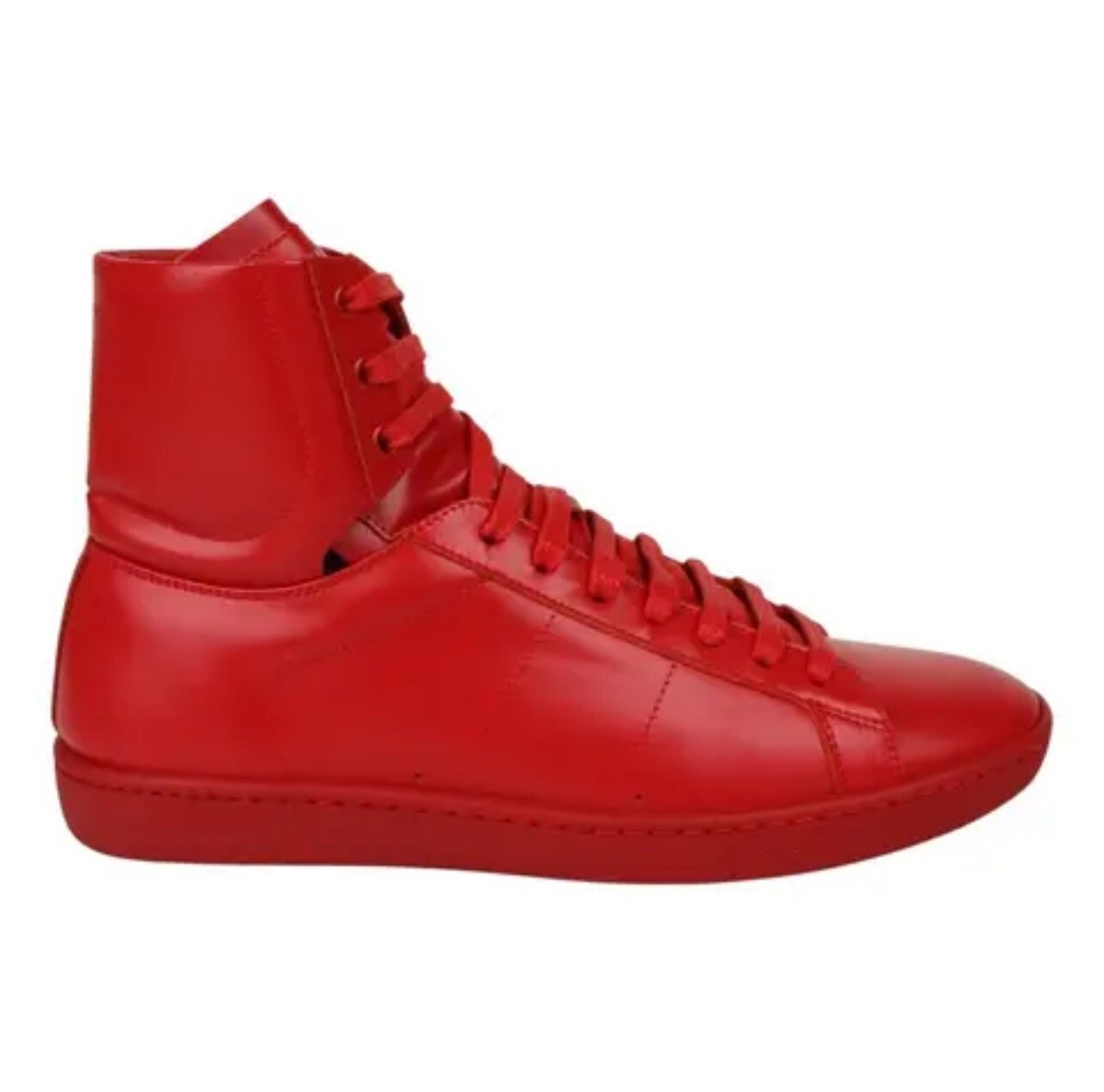 Saint Laurent Red High Top Sneaker Size 16 (EUR 50) | eBay