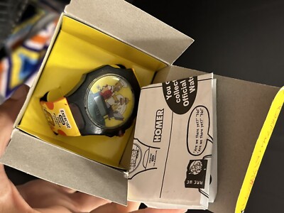 The Simpsons Homer Simpson Burger King Watch 2002