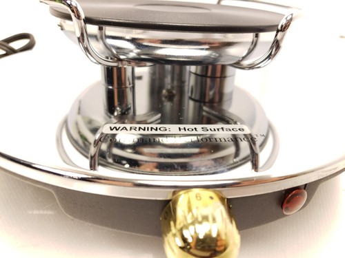 1 Burner Cuisine Kitchen Electric Cookware Command Performance MK-336 - Picture 7 of 7