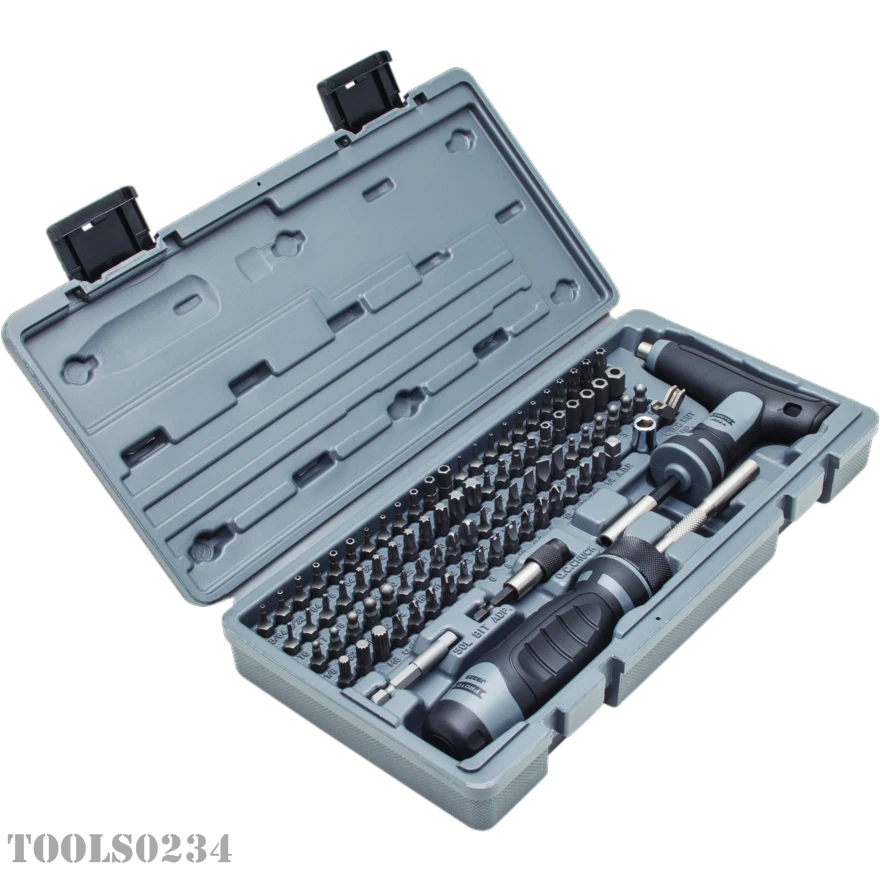 Juego de destornilladores multi-bit J61390 Proto 91 piezas con mango de trinquete Foto 2 de 4