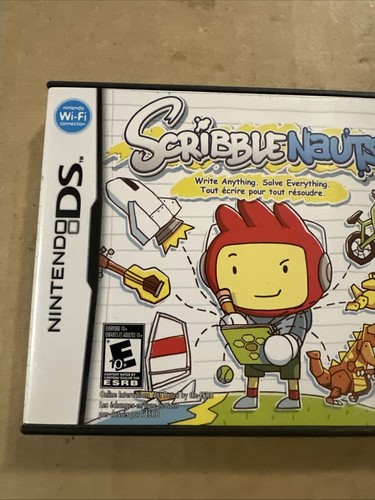 ScribbleNauts Nintendo DS Game CIB Authentic Tested Video Game Works Fine - Picture 2 of 16