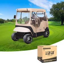 Golf Cart Enclosures Cover for EZGO TXT 2 Passenger Roof up to 58" , Windproof