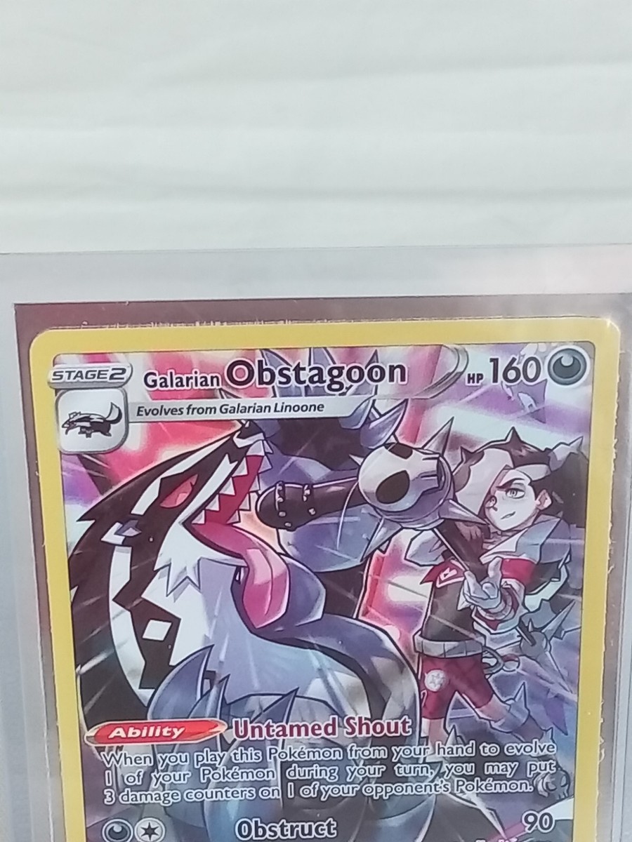 Galarian Obstagoon Hp 160 Holo #TG10 Pokmon Card 2022