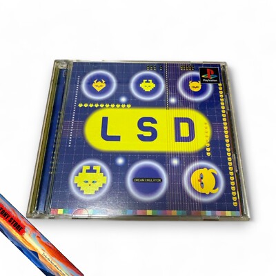 PS1 ソフト LSD 初回限定版 LSD Dream Emulator First Limited Edition PlayStation Japan