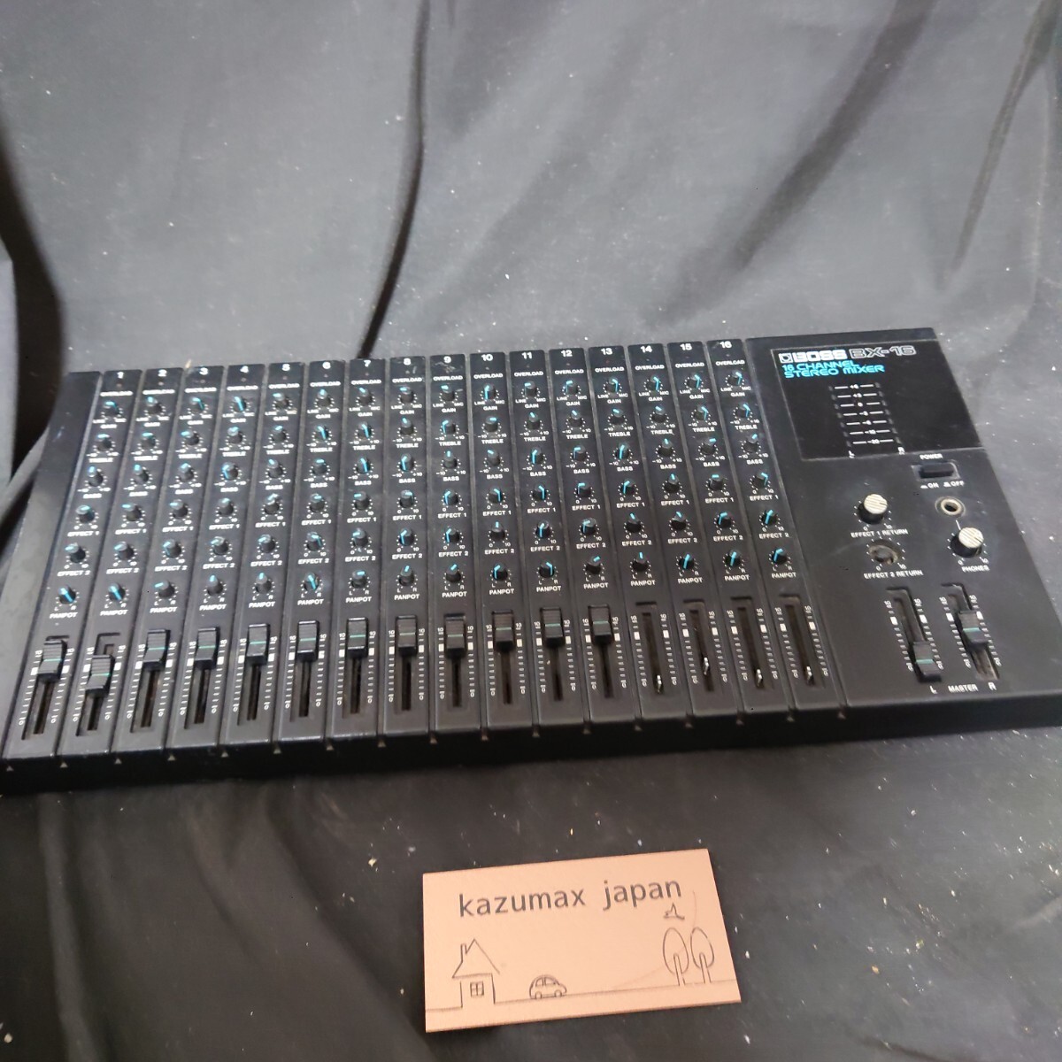 Boss BX-16 16 Channel Compact Stereo Mixer good condition