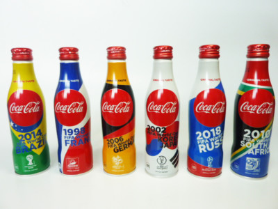 NEW FIFA World Cup Design Limited box All 6 types Coca Cola 2018 Japan F//S