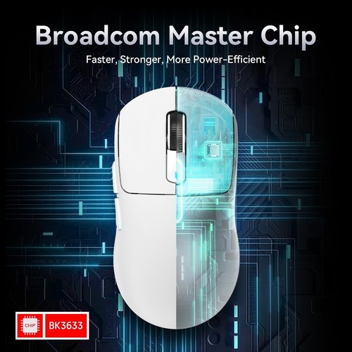 ATTACK SHARK X3 49g PixArt PAW3395 Gaming Sensor, BT/2.4G Wireless/Wired Mouse - Picture 7 of 97