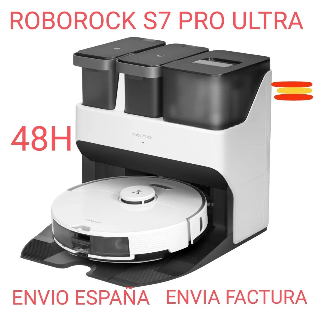 ROBOROCK. S7 PRO ULTRA ROBOT ASPIRADOR MASCOTAS 5100PA APP VACUUM CLEANER