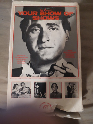 Sid Caesar's Your Show Of Shows VHS Big Box Unicorn Video Volume 1
