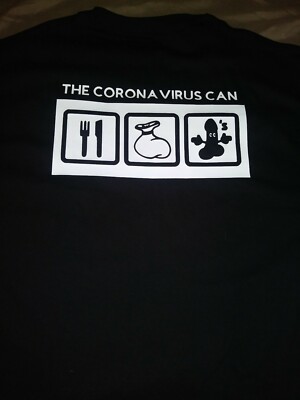 Custom T-shirt tell this virus to eat a bag of d×*!s