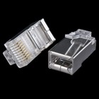 1000 Pcs LOT RJ45 8P8C Network Shielded Modular CAT5 CAT5E Plug Connector STP