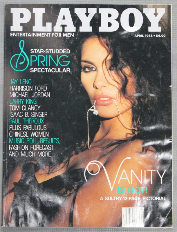 PLAYBOY APRIL 1988 - PLAYMATE ELOISE BROADY - VANITY & CHINA DOLLS PICTORIAL