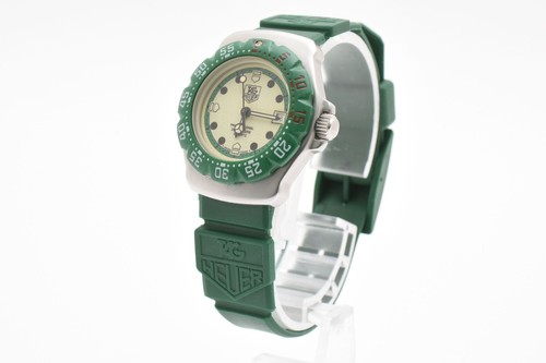 *N MINT +++* Vintage TAG HEUER Formula1 372.508 Quartz Cream Round Women Watch - Picture 3 of 14