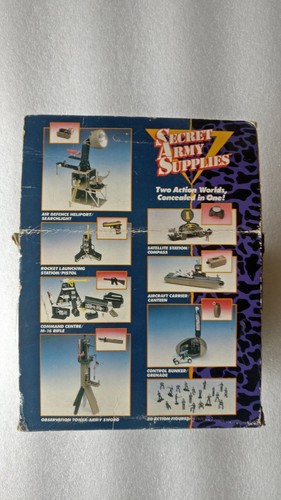 1988 S.A.S. Secret Army Supplies MISSILE DEFENCE UNIT WATCH Galoob Toys New RARE - Picture 5 of 12