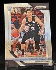 2018-19 Panini Prizm Rookie Card #146 Yuta Watanabe Memphis Grizzlies