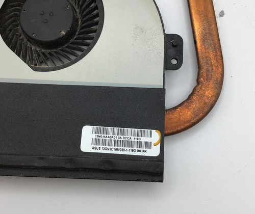 OEM ASUS K53E HEATSINK WITH FAN 13GN3C1AM030-1 B2-Z3-q2 - Picture 2 of 4