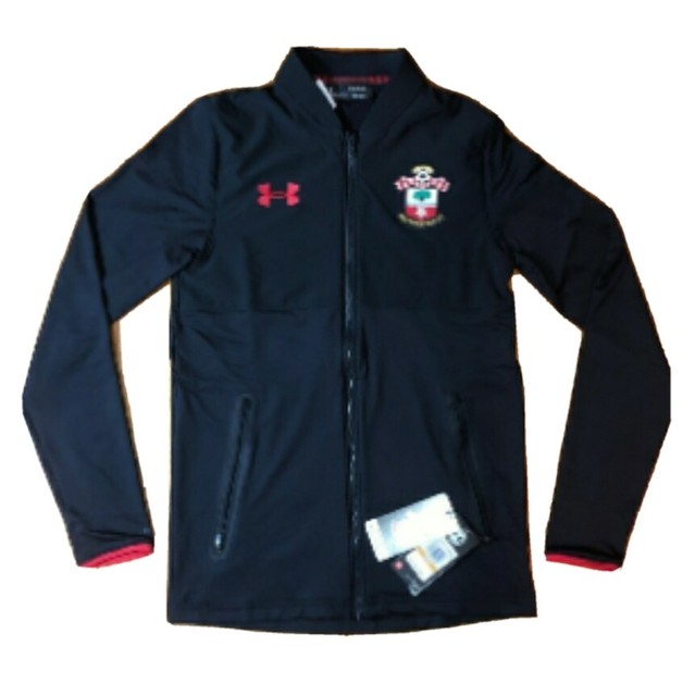 120 SOUTHAMPTON FC UNDER ARMOUR UA STORM FOOTBALL BLACK STADIUM JACKET SZ S MEN eBay