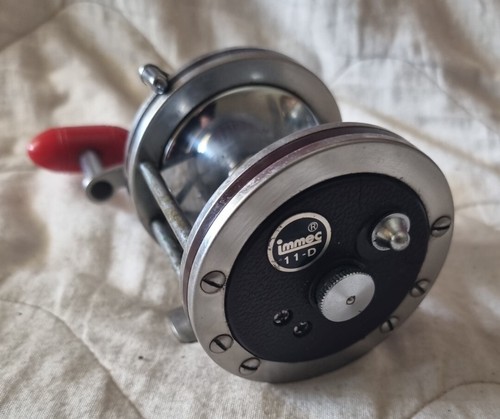 VINTAGE IMMEC 11-D OVERHEAD REEL in good working condition